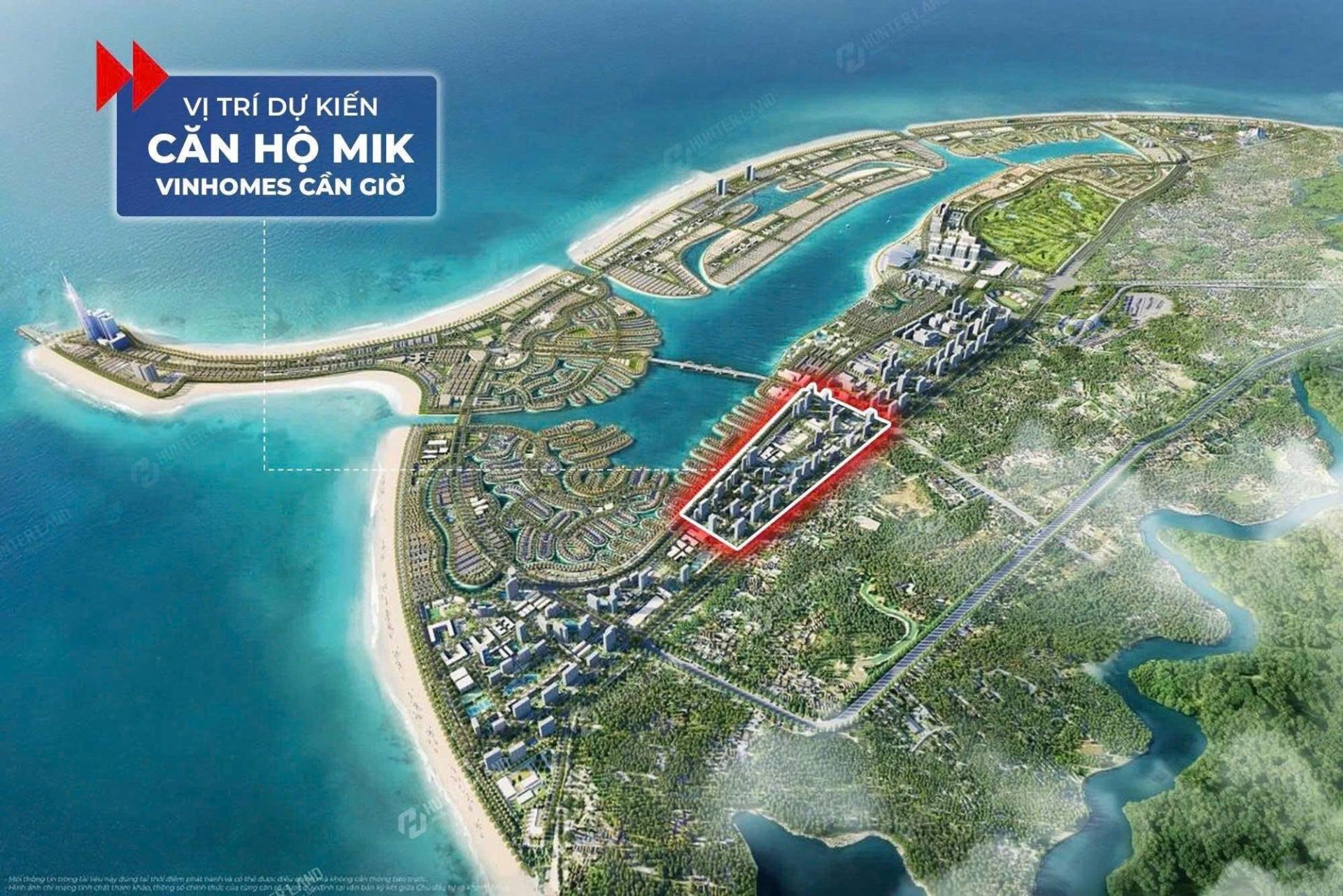 VỊ trí căn hộ MIK Vinhomes Green Paradaise